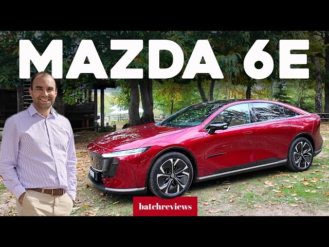 2026 Mazda 6e review – unboxed and DRIVEN | batchreviews (James Batchelor)