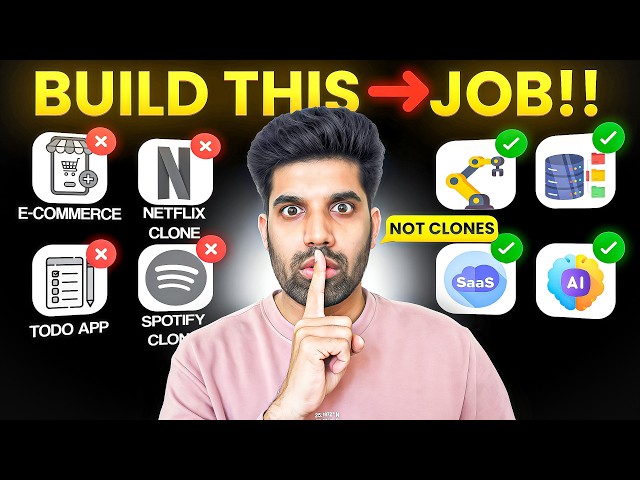 5 RESUME PROJECTS that will Actually Get You HIRED in 2026