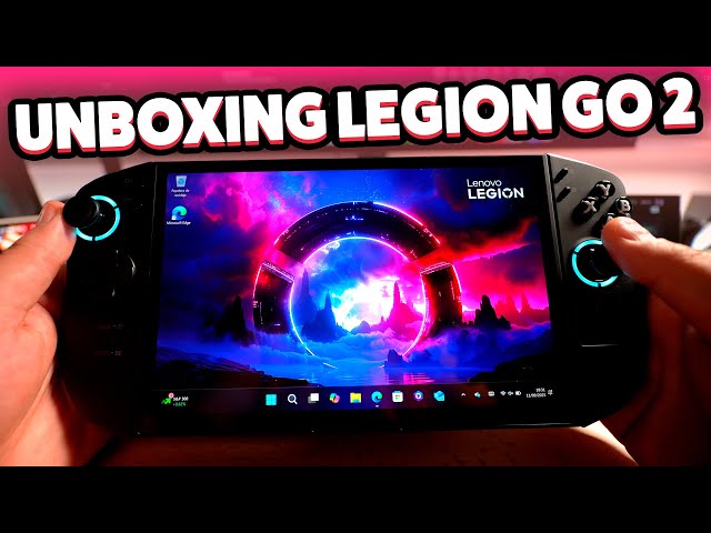 UNBOXING LEGION GO 2 y primerísimas impresiones! 🎆
