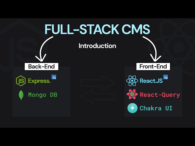Full-Stack CMS Intro - React.js+Typescript,Chakra UI | Express+Typescript, MongoDB