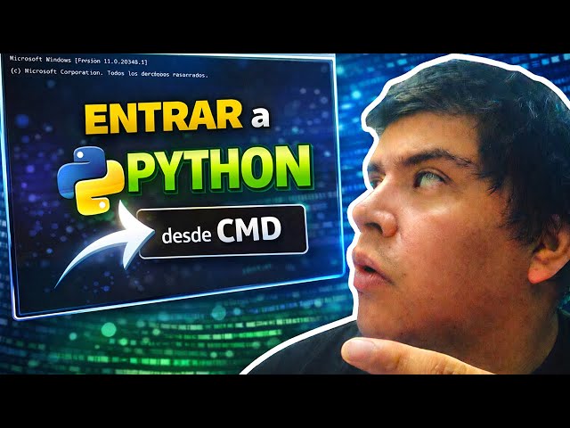 como ENTRAR a PYTHON desde CMD 👍