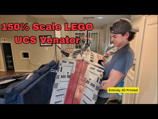My 150% LEGO UCS Venator - Was my giant 3D Printed Lego Venator Worth it??