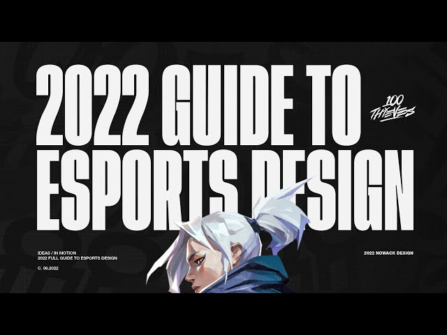 *NEW* How to Become a Full Time Esports Designer in 2022