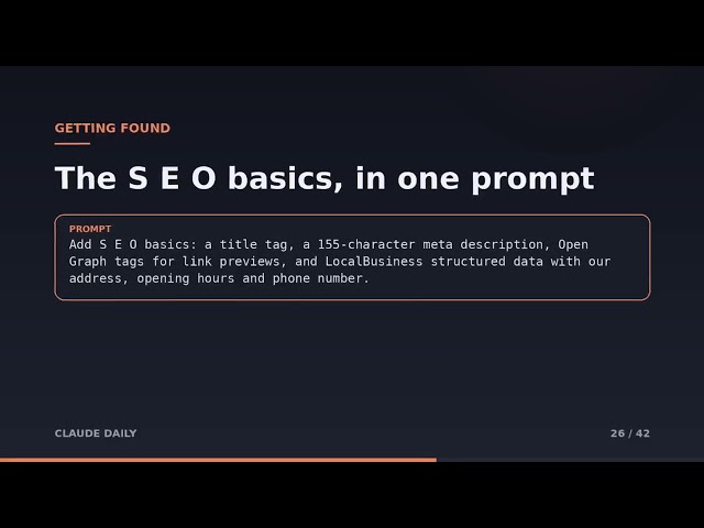 How to Build a Website With Claude AI (No Code, Free Hosting) | Claude Daily Ep. 14
