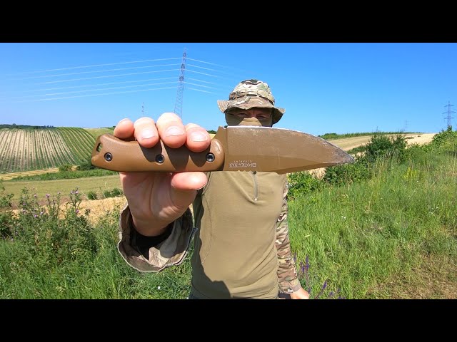 KA-BAR BECKER BK-18 HARPOON - 1095 Cro Van - DESTRUCTION TEST - UNTIL IT BREAKS @KABARKnives1898