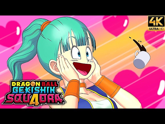 Dragon Ball Gekishin Squadra - Bulma (Youth) All Supers, Intros & Emotes (4K 60FPS)