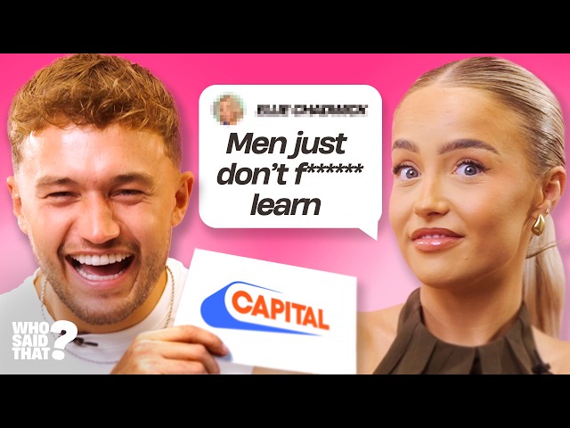 Love Island UK's Ellie and Finley interview | Who Said That?