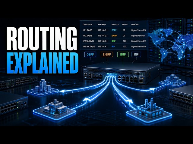 Routing Explained | Static, Dynamic, IPv4 & IPv6 Protocols