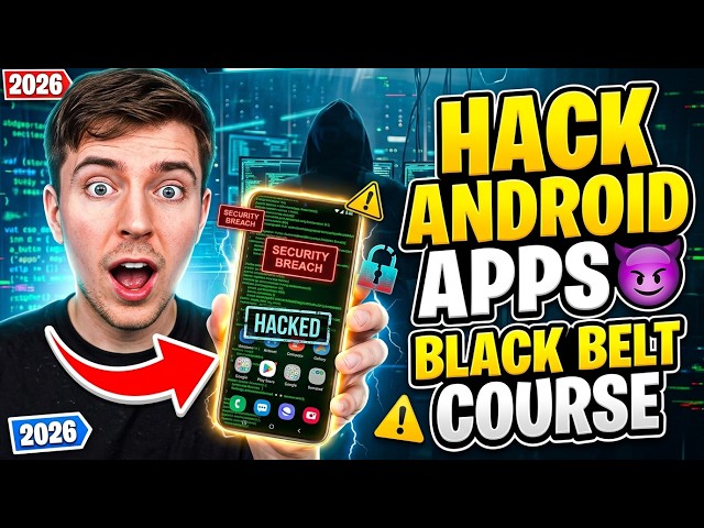 Learn Android Hacking 🔥 Full Course (2026) | APK Reverse Engineering + Frida (Part 3)