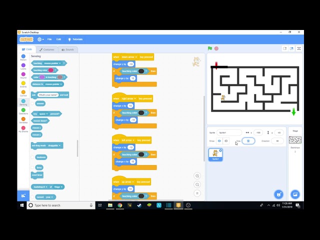How to Make a Maze on Scratch 3 0!