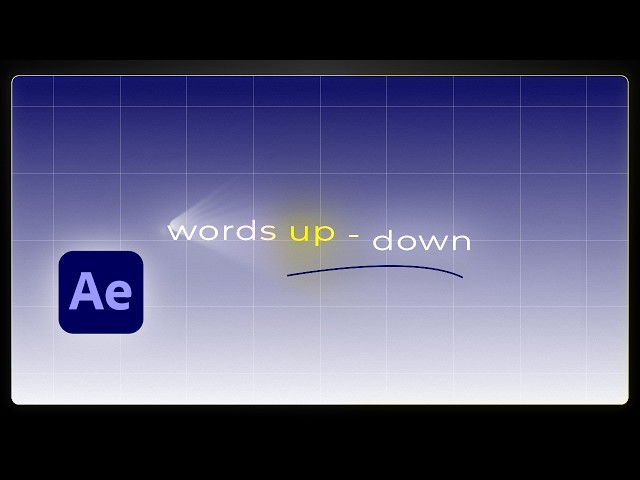 Create This Viral Text Animation in 1 Minute | After Effects Tutorials