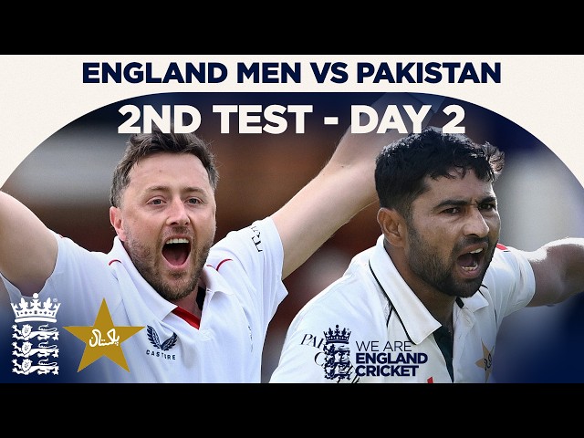 Robinson & Archer Star | Highlights - England v Pakistan Day 2 | Rothesay Test 2026