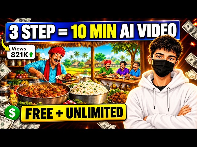 YouTube पर धमाका! 3 मिनट में AI से 2D Animation सीखें
