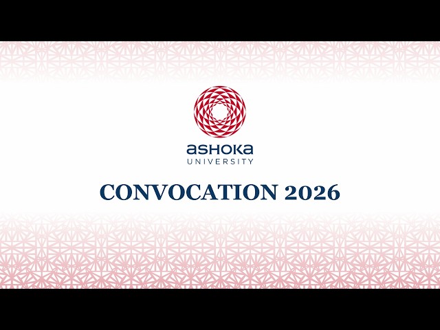 Ashoka University Convocation 2026