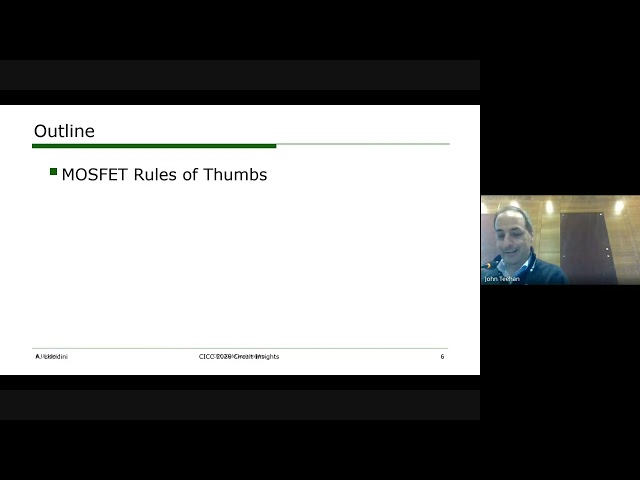 IC Rules of Thumbs - Antonio Liscidini | CICC 2026 | Circuit Insights (4)