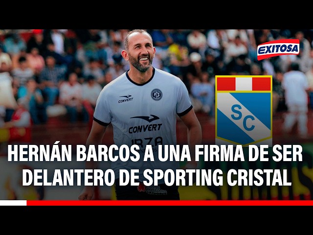 🔴🔵 Hernán Barcos' arrival at Sporting Cristal is imminent, according to Carlos Panez: "Just the s...