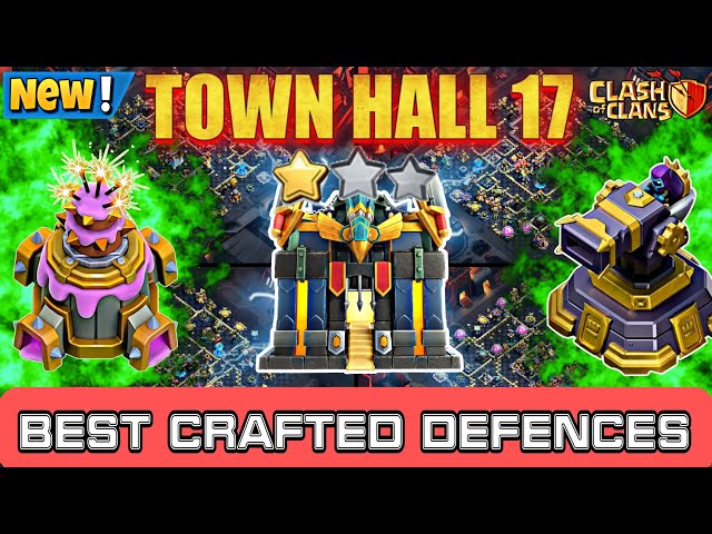 ANTI 3 TH17 RANK + CWL BASE ||TOP-10 TH17 BEST TROPHY PUSHING  WITH LINKS + REPLAY || TH17 BASE 2026