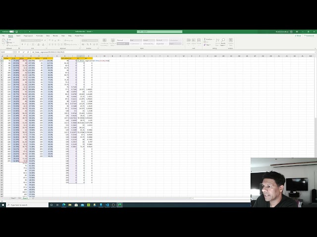 How to smooth noisy data in Excel for applying Machine Learning in Excel