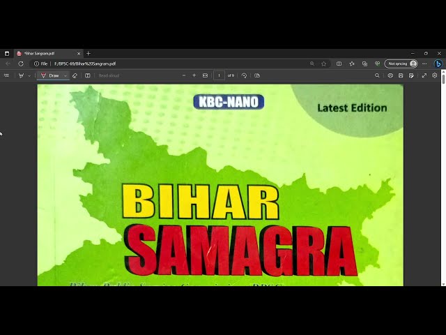 Bihar Sangram _ Bihar At Glance_BPSC