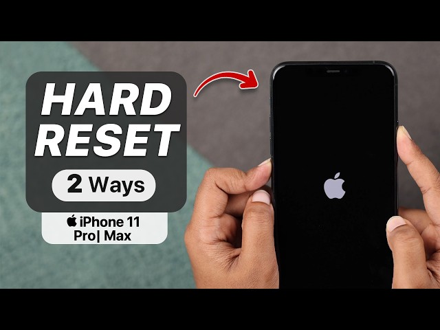 iPhone 11/Pro/Max : How to Hard Reset Back to Factory Settings -iOS 27