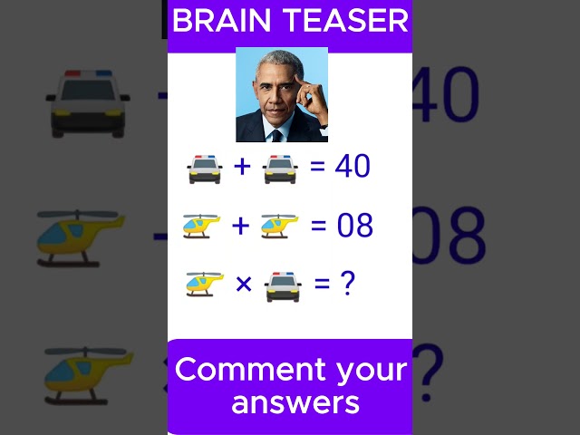 🧩🧠 "Solve This If You're a Genius! 🔢 #PuzzleTime #MathBrainTeaser"