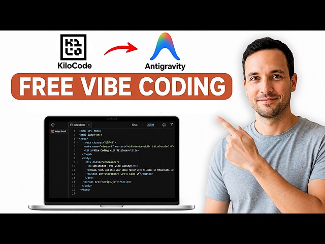 Unlimited Free Vibe Coding in AntiGravity using KiloCode (2026 Step by Step Guide)
