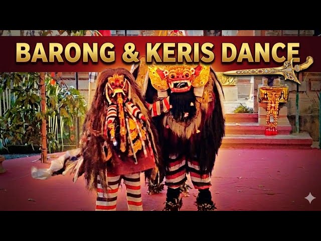 Tari Barong Dan Keris Bali Sila Budaya Batubulan Gianyar [FULL]
