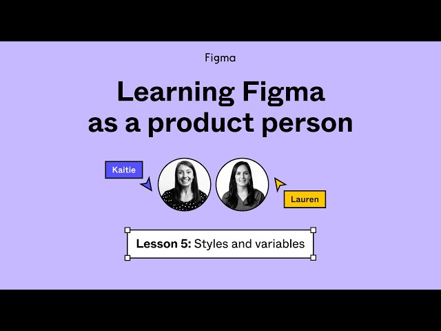 Lesson 5: Styles and variables