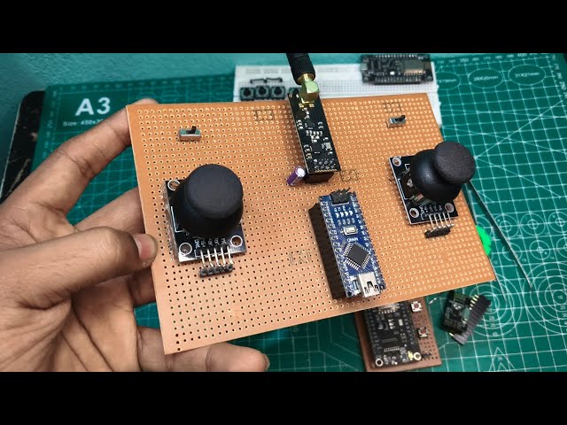 DIY Arduino NRF24L01 RC Transmitter & Receiver | Long Range Wireless Controller | Full Tutorial