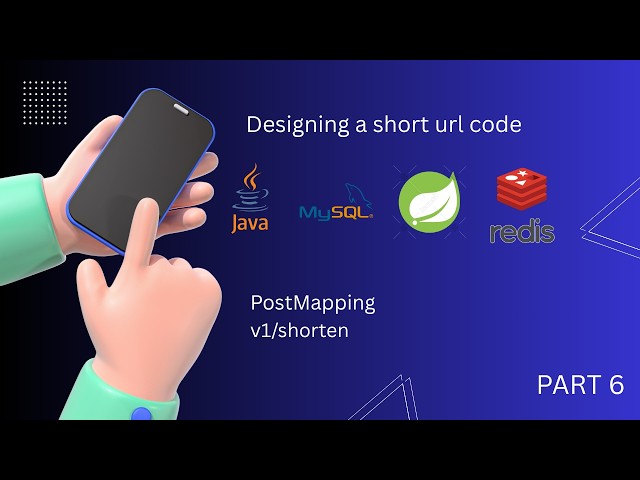 Java Spring Boot URL Shortener Tutorial (Part 1: Project Setup & API)
