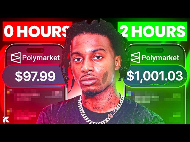 I Tried Turning $100 Into $1000 Trading Polymarket (Realistic Results)