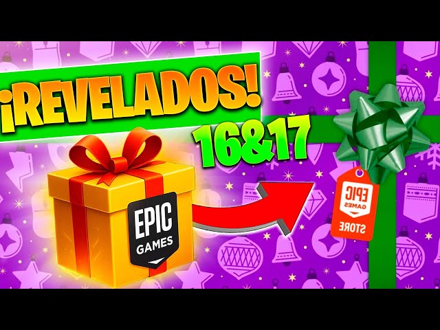 🔴 ULTIMOS JUEGO MISTERIOSO de EPIC GAMES #16 & #17 ¡REVELADOS!