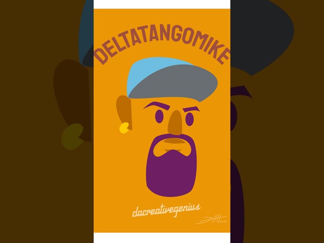 Draw Yourself! practicing my vector skills with Vector Ink free app on browser