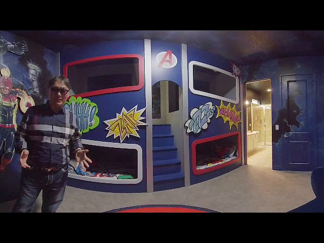 家誠地產360視頻/01漫威英雄房間