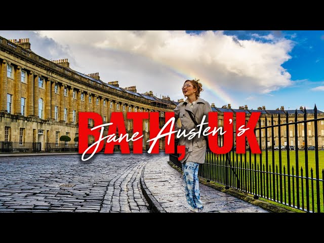 Explore Jane Austen’s Bath UK in VR180 | Royal Crescent to Roman Baths