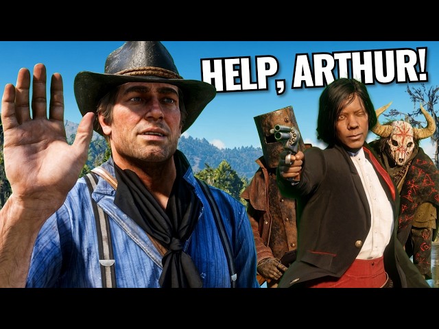 Arthur Morgan Meets the Craziest Gang in Red Dead Online