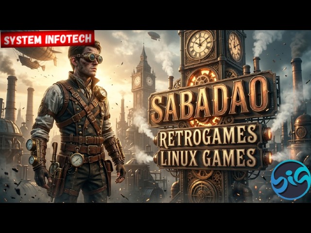 Sabadao Retrogames #Hardware  #linux #linuxgaming + Bate Papo com a galera Hardware e Software.