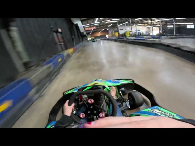 Karting at the Speed Factory in Greenville, South Carolina
