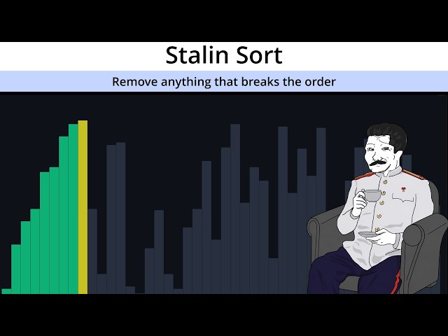 Sorting Algorithms be like...