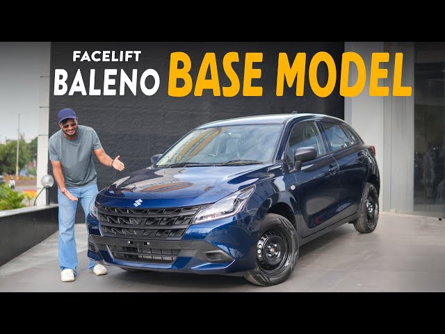 Maruti Baleno Base Model 2026 Facelift | Sigma Walkaround Review | ₹6.10 Lakh | Borndrive