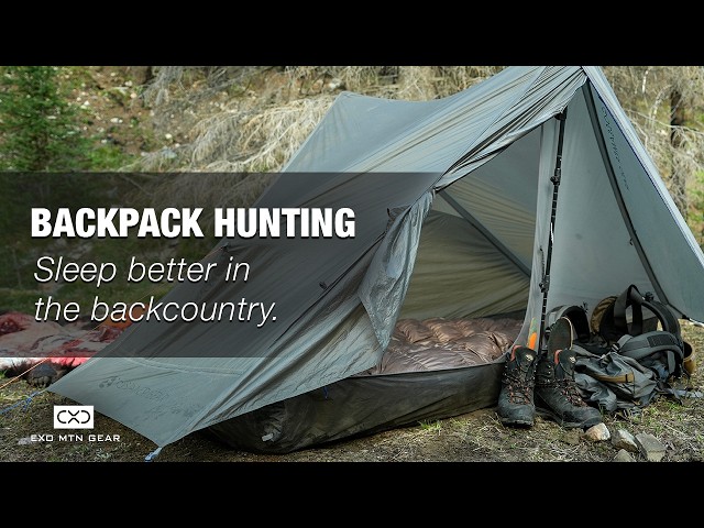 Backpack Hunting Basics — Sleep Better in the Backcountry — Exo Mtn Gear
