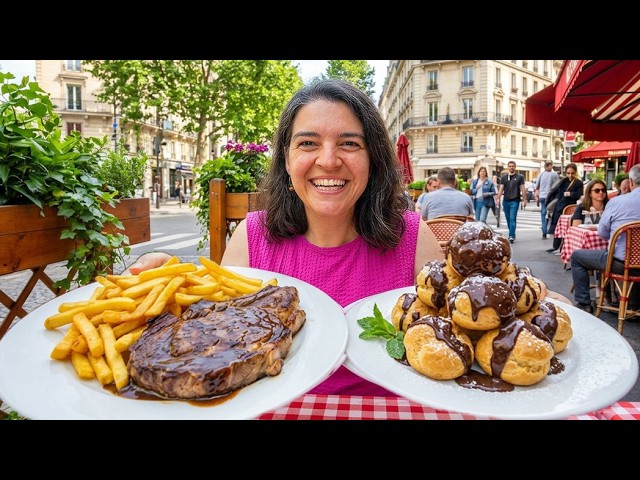 The ULTIMATE Paris Food Tour - 18 Must-Try Dishes! (baguette, beef bourguignon, crepes & more)