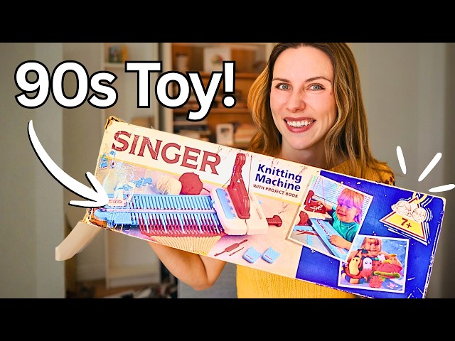 I Bought a 90s Knitting Toy… Here’s What Happened