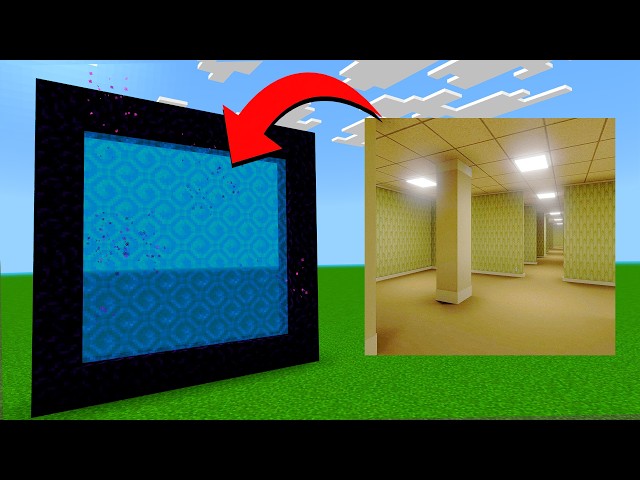 How To Make A Portal To The Backrooms Dimension in Minecraft!