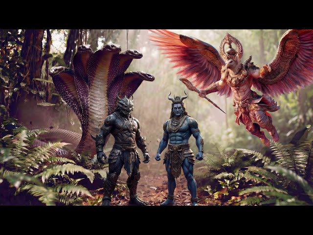 GARUDA & VASUKI | Legendary Serpent Short Film | Epic Mythological Short Film 4K #Vasuki