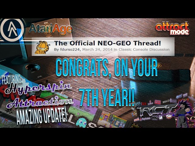 7th Anniversary of Neo Geo thread/ HS Attraction outstanding update