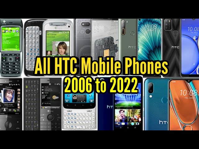 Evolution Of HTC Mobile Phones 2006 To 2022 | Tech Evolution Wednesday's