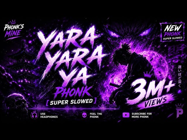 🎧 YARA YARA YA FUNK [ SUPER SLOWED ]🥶🔥🗿#phonk #funk #bass #music #slowed #suaamiga #newphonk #bass