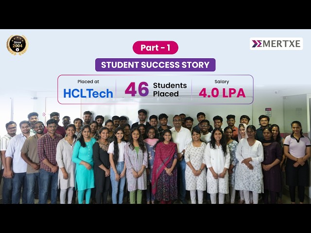 Online Embedded Course that led Abhirama, Aswathi, Hensilin & Sufiyan to HCLTech | Success Stories