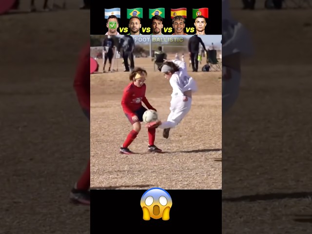 Kids Playing Football Like Their Idol